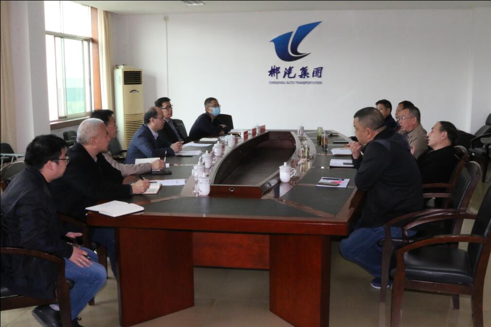 郴電國(guó)際黨委書記、董事長(zhǎng)范培順一行來(lái)我司洽談合作事宜